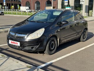 2007 Opel Corsa D, чёрный, 180000 рублей, вид 1