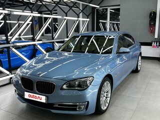2014 BMW 7 серии Long 750Li V (F01/F02/F04) Рестайлинг, голубой, 5000000 рублей, вид 1