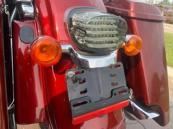 2009 Harley-Davidson Street Glide, пурпурный, 750000 рублей - вид 19