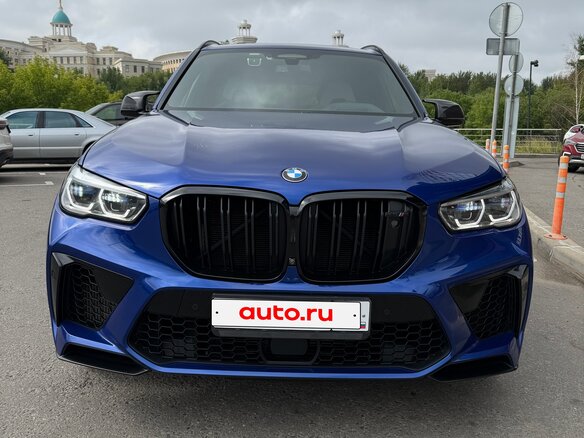 2020 BMW X5 M Competition III (F95), синий