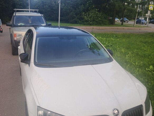 2016 Skoda Octavia III (A7), белый - вид 1