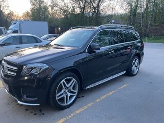 2016 Mercedes-Benz GLS 350 d I (X166), чёрный, 5300000 рублей, вид 1