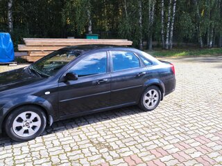 2009 Chevrolet Lacetti I, чёрный, 450000 рублей, вид 4