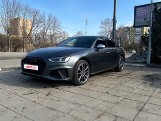 2021 Audi S4 V (B9) Рестайлинг, серый, 6100000 рублей, вид 4