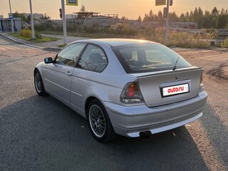 2002 BMW 3 серии Compact 318i IV (E46) Рестайлинг, серый, 575000 рублей, вид 4