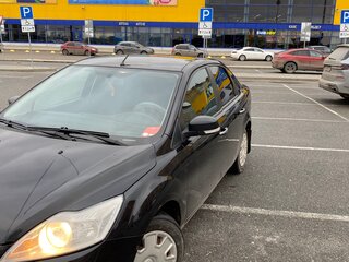 2010 Ford Focus II Рестайлинг, чёрный, 450000 рублей, вид 2