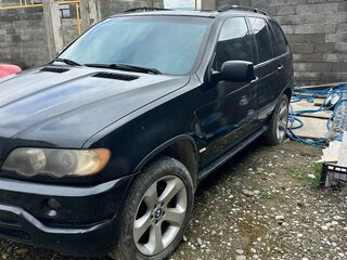 2001 BMW X5 4.4i I (E53), чёрный, 650000 рублей, вид 1