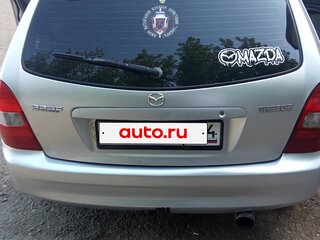 2001 Mazda 323 VI (BJ) Рестайлинг, серебристый, 310000 рублей, вид 3
