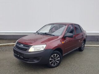 2012 Lada (ВАЗ) Granta I, красный, 279000 рублей, вид 1
