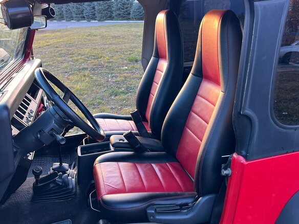 1995 Jeep Wrangler I (YJ), красный, 1450000 рублей - вид 17