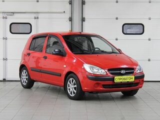 2008 Hyundai Getz I Рестайлинг, красный, 327000 рублей, вид 3