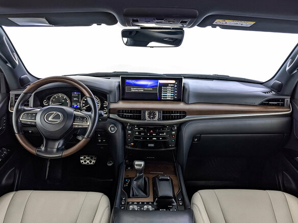 2018 Lexus LX 570 III Рестайлинг 2, чёрный - вид 14