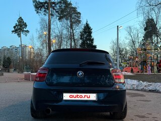 2012 BMW 1 серии 116i II (F20/F21), синий, 970000 рублей, вид 4