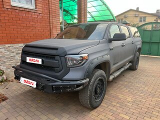 2013 Toyota Tundra CrewMax II Рестайлинг, чёрный, 4100000 рублей, вид 4