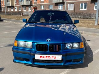 1995 BMW 3 серии 316i III (E36), чёрный, 565000 рублей, вид 2