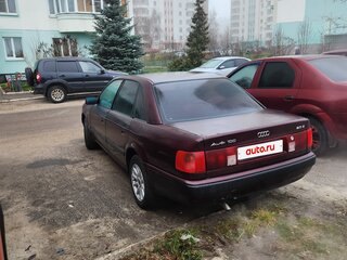 1991 Audi 100 IV (C4), красный, 200000 рублей, вид 5