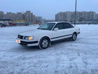 1991 Audi 100 IV (C4), белый, 295000 рублей, вид 2