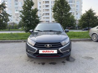 2019 Lada (ВАЗ) Granta I Рестайлинг, серый, 400000 рублей, вид 1