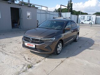 2021 Volkswagen Polo VI, коричневый, 1429384 рублей, вид 1