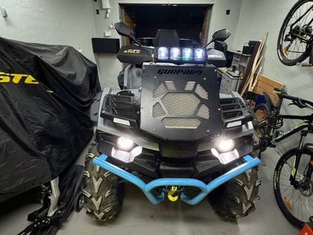 2023 Stels ATV-800 Guepard Trophy, серый, 940000 рублей, вид 5