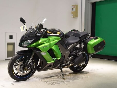 2014 Kawasaki Z 1000SX, зелёный, 595000 рублей, вид 4