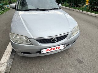 2002 Mazda Familia VIII (BJ), серый, 245000 рублей, вид 1