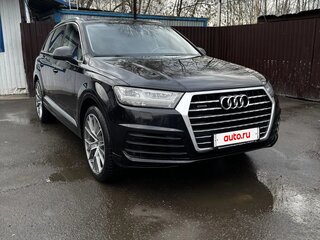 2017 Audi Q7 II (4M), чёрный, 3600000 рублей, вид 1