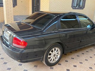 2008 Hyundai Sonata ТагАЗ IV (EF) Рестайлинг, чёрный, 1150000 рублей, вид 4