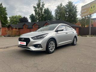 2017 Hyundai Solaris II, серебристый, 1290000 рублей, вид 1