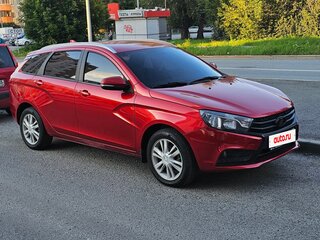 2019 Lada (ВАЗ) Vesta SW I, красный, 830000 рублей, вид 3