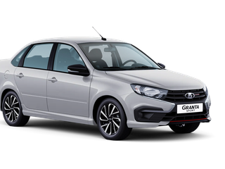 2024 Lada (ВАЗ) Granta Sport I Рестайлинг, серебристый, 1514500 рублей, вид 1