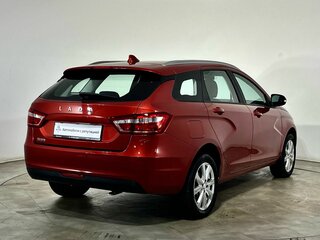 2019 Lada (ВАЗ) Vesta SW I, красный, 929000 рублей, вид 4
