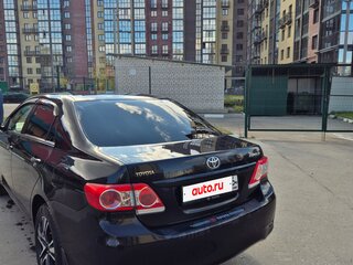 2011 Toyota Corolla X (E140, E150) Рестайлинг, чёрный, 970000 рублей, вид 2