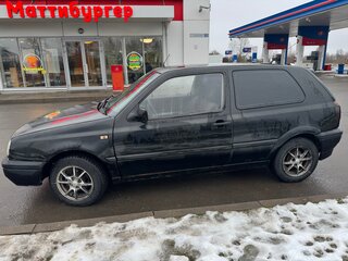 1991 Volkswagen Golf III, чёрный, 180000 рублей, вид 4