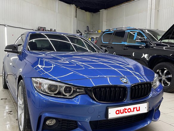 2014 BMW 4 серии 420i xDrive F32/F33/F36, синий, 2450000 рублей - вид 14