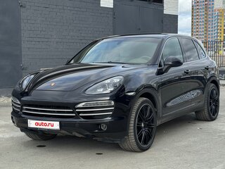 2014 Porsche Cayenne II (958), чёрный, 3350000 рублей, вид 1