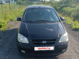 2003 Hyundai Getz I, чёрный, 195000 рублей, вид 2