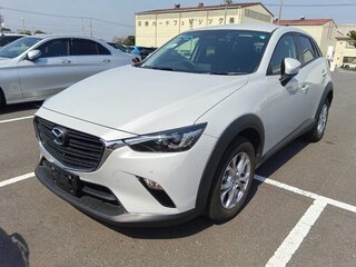 2021 Mazda CX-3 I Рестайлинг, белый, 1849000 рублей, вид 2