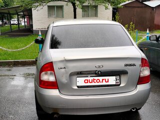 2008 Lada (ВАЗ) Kalina I, серебристый, 350000 рублей, вид 2