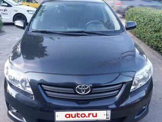 2008 Toyota Corolla X (E140, E150), чёрный, 950000 рублей, вид 2