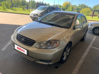 2004 Toyota Corolla IX (E120, E130), золотистый, 375000 рублей, вид 1