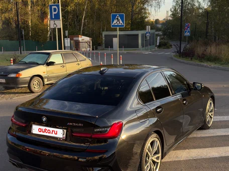 2020 BMW 3 серии M340i xDrive VII (G2x), чёрный, 5700000 рублей, вид 3