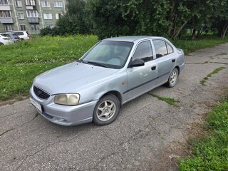 2007 Hyundai Accent ТагАЗ II, серебристый, 300000 рублей, вид 1