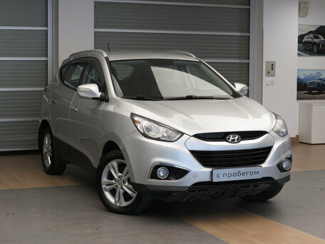 2011 Hyundai ix35 I, серебристый, 875000 рублей, вид 3