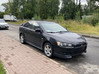 2007 Mitsubishi Lancer X, чёрный, 550000 рублей, вид 2