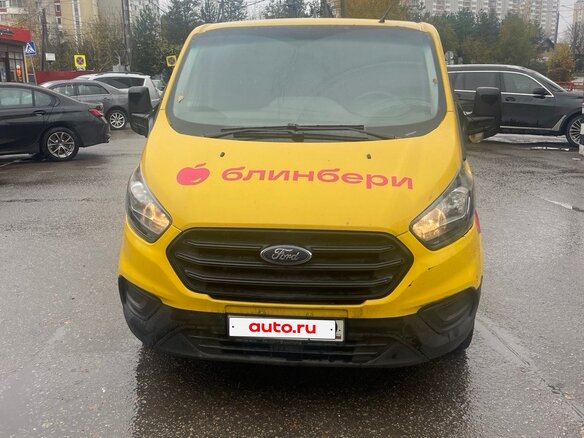 2018 Ford Transit Custom, жёлтый, 1800000 рублей