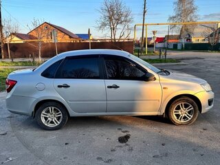 2016 Lada (ВАЗ) Granta I, серебристый, 445000 рублей, вид 2