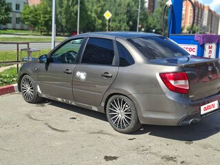 2014 Lada (ВАЗ) Granta Sport I, коричневый, 400000 рублей, вид 3