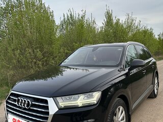 2018 Audi Q7 II (4M), чёрный, 3950000 рублей, вид 1