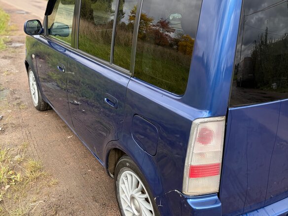 2002 Toyota bB I, синий - вид 2
